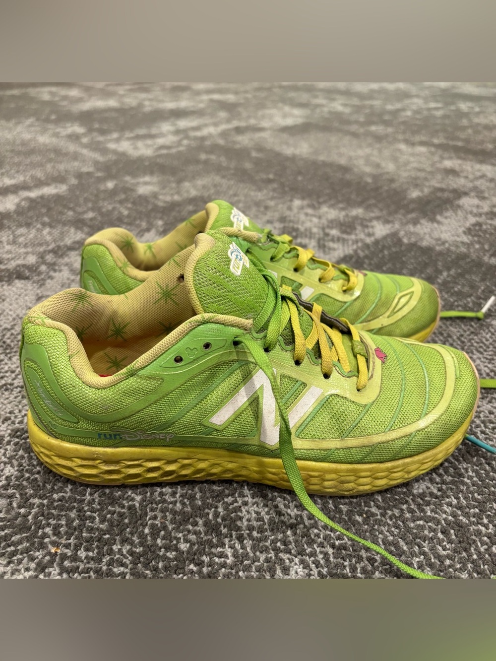 New Balance Disney Run 2015 Tinker Bell Athletic Running Shoes Mens U.S. 5